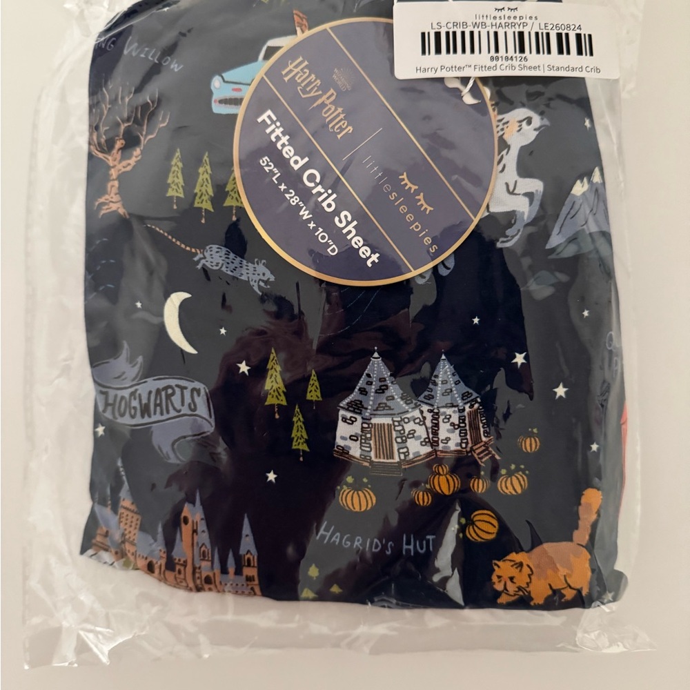 Little Sleepies Harry Potter Crib Sheet